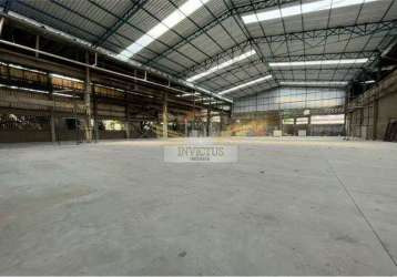 Galpão industrial para comprar, 4.800m² - vila joão ramalho, mauá/sp.