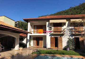 Casa com 4 dormitórios à venda, 485 m² por r$ 3.500.000,00 - itacoatiara - niterói/rj