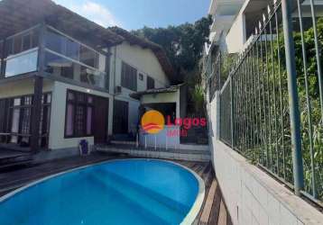 Casa com 5 dormitórios à venda, 283 m² por r$ 2.500.000,00 - charitas - niterói/rj