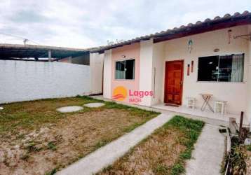 Casa com 2 dormitórios à venda, 66 m² por r$ 150.000,00 - santa luzia - são gonçalo/rj