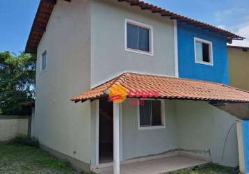 Casa com 2 dormitórios à venda, 62 m² por r$ 230.000,00 - chácaras de inoã (inoã) - maricá/rj