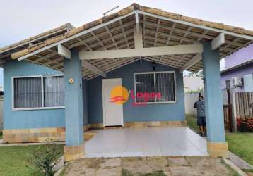 Casa com 2 dormitórios à venda, 90 m² por r$ 395.000,00 - cajueiros (itaipuaçu) - maricá/rj