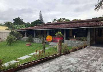 Casa com 3 dormitórios à venda, 200 m² por r$ 550.000,00 - ponta grossa - maricá/rj