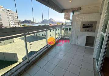 Apartamento com 2 dormitórios à venda, 83 m² por r$ 980.000,00 - charitas - niterói/rj