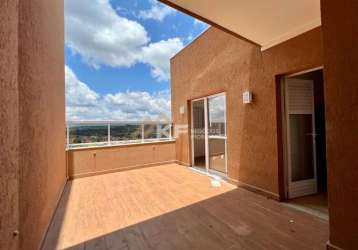 Apartamento cobertura duplex á venda mirante condoclub - aceita permuta