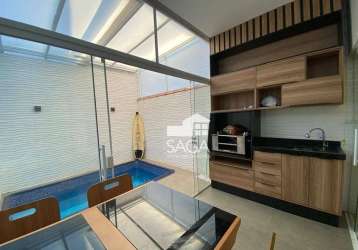 Casa com 3 dormitórios à venda, 125 m² por r$ 970.000,00 - cidade ocian - praia grande/sp