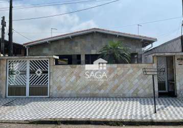 Casa com 3 dormitórios à venda, 255 m² por r$ 650.000,00 - jardim real - praia grande/sp