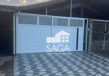 Casa com 2 dormitórios à venda, 100 m² por r$ 399.000 - maracanã - praia grande/sp