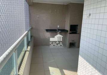 Apartamento com 2 dormitórios à venda, 85 m² por r$ 490.000,00 - vila guilhermina - praia grande/sp