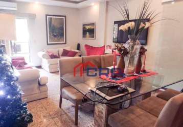 Apartamento com 3 dormitórios à venda, 194 m² por r$ 800.000,00 - santa rosa - barra mansa/rj