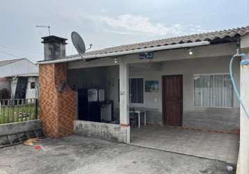 Casa para venda em pontal do paraná, jardim canada, 2 dormitórios, 1 banheiro, 1 vaga