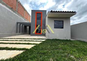 Casa com suíte no rincão / paloma em colombo