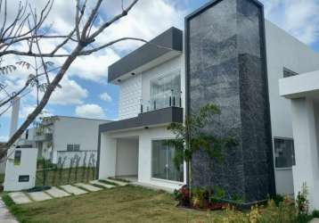 Casa duplex com 4 suítes, 275m² de terreno, em alphaville!