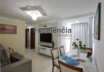 Apartamento 3 quartos, 64m2, no parque jockey clube!