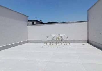 Sobrado com 3 dormitórios à venda, 122 m² por r$ 630.000,01 - vila homero thon - santo andré/sp