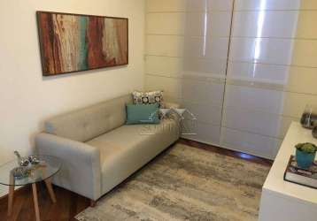 Apartamento com 3 dormitórios à venda, 86 m² por r$ 827.000,00 - vila alzira - santo andré/sp