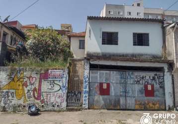 Terreno para venda em santo andré, vila luzita, 1 dormitório, 1 banheiro, 2 vagas