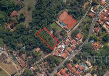 Terreno comercial à venda na rua antônio prado, 004, sousas, campinas por r$ 2.380.000