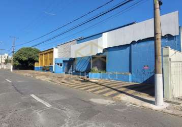 Barracão / galpão / depósito para alugar na avenida bueno de miranda, 429, vila industrial, campinas, 1950 m2 por r$ 28.000