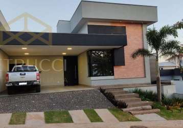 Casa em condomínio fechado com 3 quartos à venda na estrada do barreirinho, 100, jardim santa alice, santa bárbara d'oeste, 203 m2 por r$ 1.680.000