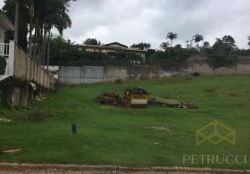 Terreno em condomínio fechado à venda na avenida professora dea ehrhardt carvalho, 911, sítios de recreio gramado, campinas por r$ 2.450.000