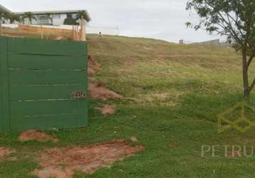 Terreno em condomínio fechado à venda na rua romilda aparecida cruz, 10, residencial jatibela, campinas por r$ 1.300.000