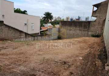 Terreno comercial à venda no jardim paraíso, campinas  por r$ 495.000