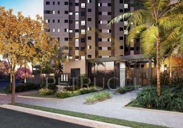 Apartamento com 2 quartos à venda na rua serra dourada, 101, jardim guarani, campinas, 55 m2 por r$ 411.900