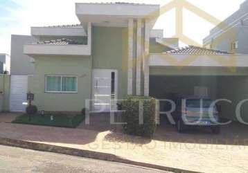 Casa em condomínio fechado com 3 quartos à venda na rua maria tereza dimarzio milreu, 001, jardim green park residence, hortolândia, 252 m2 por r$ 1.470.000