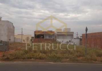 Terreno à venda na rua dejair menas, 001, residencial cittá di salerno, campinas por r$ 149.000