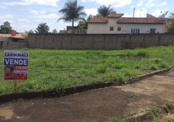 Terreno área urbana em araraquara