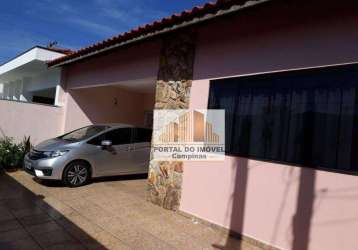 Casa com 4 dormitórios à venda, 200 m² por r$ 790.000,00 - jardim garcía - campinas/sp