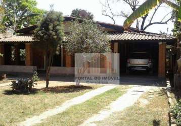 Chácara com 3 dormitórios à venda, 1026 m² por r$ 600.000,00 - village campinas - campinas/sp