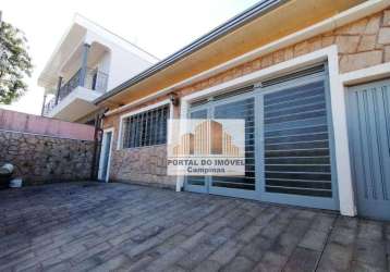 Casa com 3 dormitórios à venda, 185 m² por r$ 850.000,00 - jardim nossa senhora auxiliadora - campinas/sp