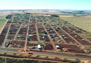 Direitos de terreno 800m² no loteamento terra bella em iguaraçu-pr.