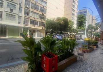 Ponto comercial com 1 sala à venda na rua barata ribeiro, copacabana, rio de janeiro, 14 m2 por r$ 260.000