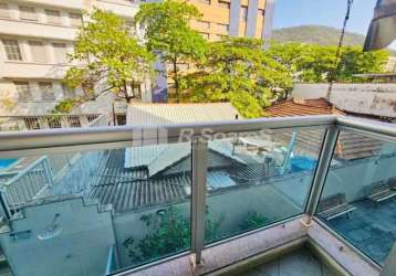 Apartamento com 2 quartos à venda na rua real grandeza, botafogo, rio de janeiro, 79 m2 por r$ 690.000