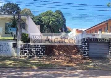 Terreno à venda, 484.00 m2 por r$850000.00  - centro civico - curitiba/pr