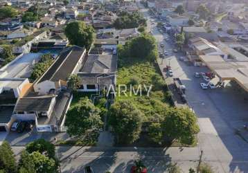 Terreno comercial para alugar na avenida gabriel de lara, 985, leblon, paranaguá por r$ 6.900