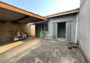 Casa com 1 dormitório à venda, 100 m² por r$ 200.000,00 - loteamento residencial porto seguro - campinas/sp