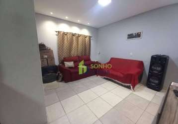 Casa com 2 dormitórios à venda, 90 m² por r$ 115.000 - núcleo residencial princesa d oeste - campinas/sp