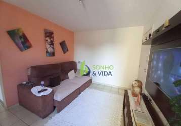 Apartamento com 2 dormitórios à venda, 53 m² por r$ 125.000,00 - jardim santa lúcia - campinas/sp