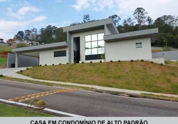 Linda casa em condomínio de alto padrão á venda em atibaia/sp