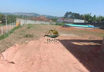 Grande oportunidade! terreno de 800 m² escriturado com casa em construção e piscina à venda em atibaia/ sp