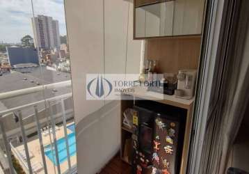 Apartamento com 2 dormitórios, 1 suíte na vila prudente.