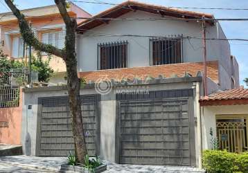 Casa para venda em santo andré, jardim paraíso, 3 dormitórios, 1 suíte, 3 banheiros, 2 vagas