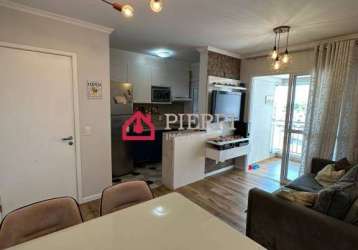 Apartamento a venda  condomínio portal das águas, vila piauí, mobiliado