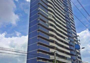 Apartamento, andar alto, projetado,  com 2 dormitórios à venda, 75 m² por r$ 549.000 - cocó - fortaleza/ce