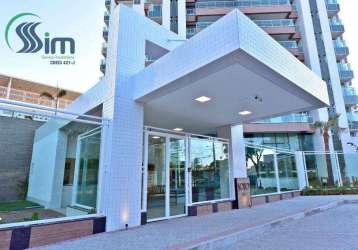 Apartamento com 3 dormitórios à venda, 91 m² por r$ 890.000,00 - edson queiroz - fortaleza/ce