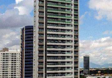 Apartamento com 3 dormitórios à venda, 90 m² por r$ 1.000.076,00 - guararapes - fortaleza/ce